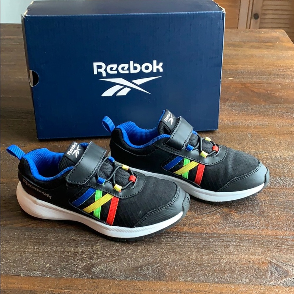 Reebok gym shoes little boy 13.5